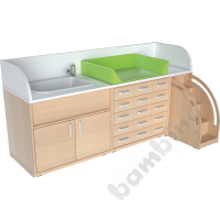Changing table set 4 with bathtub