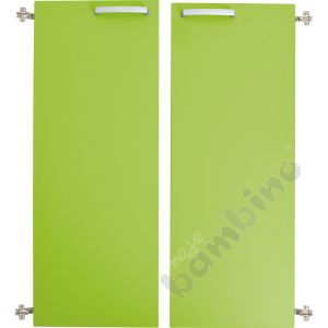 Grande - big doors, 90°. 2 pcs. - green