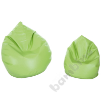 Small bean bag pouf - pear green