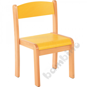 Philip chair  no 1, yellow