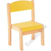 Philip PASTEL chair size 1, yellow