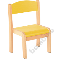 Philip PASTEL chair with a felt foot, size 1, yellow
