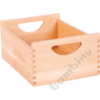 Wooden container - beech