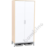 Door for Potty cabinet with metal shelves - white, 2 pcs.