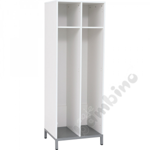Cloakroom on a frame with 2 shelves