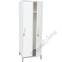 Doors for D cloakroom on a frame, white