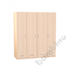 Flexi wardrobes for 10 mattresses and bedding, with door