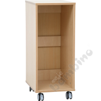 Flexi M cabinet for containers - 1 column  - on wheels