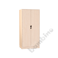 Echtholz - big universal cabinet, cutout handle, with plinth