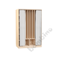 Echtholz – cabinets for mattresses with curtains