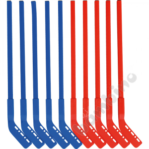 Floorball sticks, length 85 cm, 10 pcs