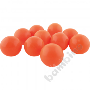 Floorball balls, 10 pcs