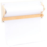 Hanger with paper on a roll
