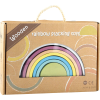 Building blocks -  pastel rainbow