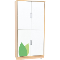 Quadro - XL cabinet for the 90 degrees Forest set, soft closing, maple chest