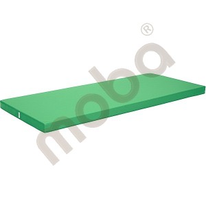 Anti-slip mattress dim. 200 x 85 x 8 cm green