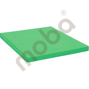 Anti-slip mattress dim. 159 x 159 x 8 cm green