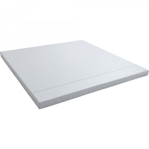 Anti-slip mattress dim. 159 x 159 x 8 cm - grey, PU