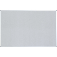 Cork board in an aluminum frame 90 x 120 grey
