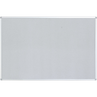 Cork board in an aluminum frame 100 x 150 grey