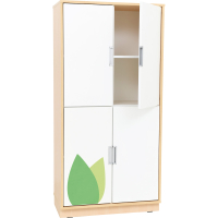 Quadro - XL cabinet for the Forest set, 180 degrees, maple chest