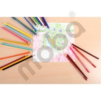 24 coloured pencils