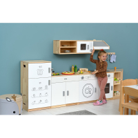 Zoe kitchen - hanging cabinets