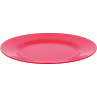 18 cm plate -red