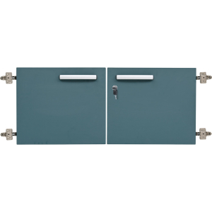 Grande small doors 90 ° with lock 2 pcs - dark turquoise