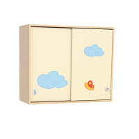Cabinet with a butterfly