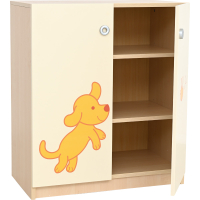 Cabinet with a doggy
