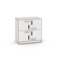 NEA low cabinet with 4 compartments
