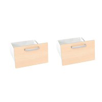 High drawers for Cabinet Grande M, 2 pcs. - maple