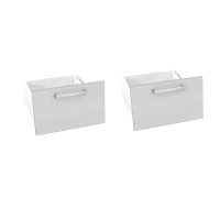 High drawers for Cabinet Grande M, 2 pcs. - grey