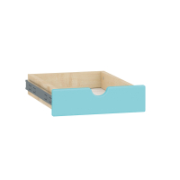 Drawer Feria small blue lacquered