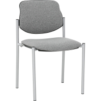 Conference chair STYL, grey - black
