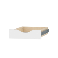 Feria drawer small, white, laminated