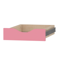 Feria drawer small, pink, laminated