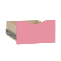 Feria drawer big, pink, laminated