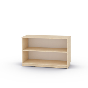 Feria small cabinet with shelves, maple