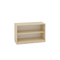 Feria small cabinet with shelves, maple