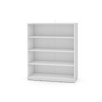 Feria big cabinet with shelves, white
