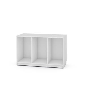 Feria small cabinet for containers, white