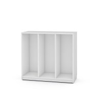 Feria medium cabinet for containers, white