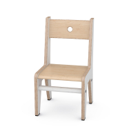 FLO white chair, 21 cm