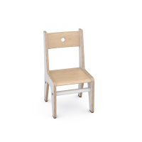 FLO white chair, 21 cm