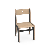 FLO black chair, 26 cm