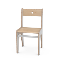 FLO white chair, 31 cm