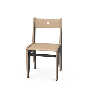FLO black chair, 31 cm