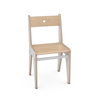 FLO white chair, 35 cm